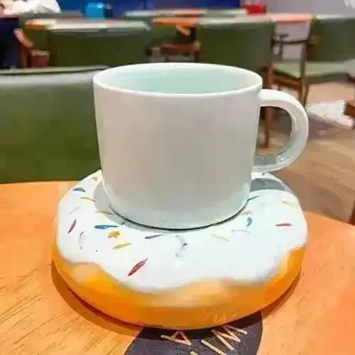 Sprinkle Donut Ceramic Mug (210 ml) - Image 2