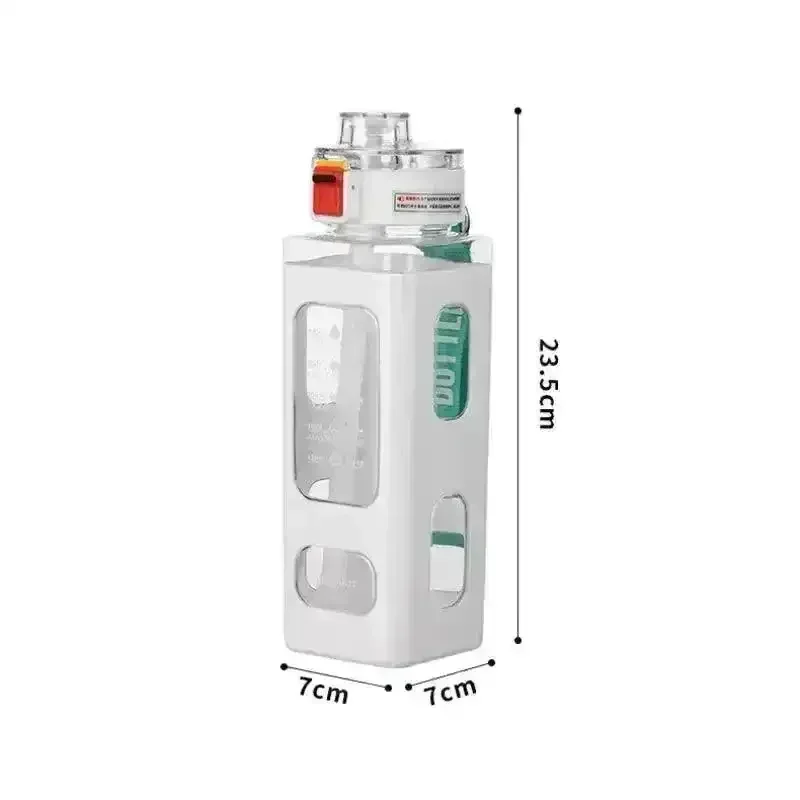 Square Sports Water Bottle (900 ml) - Image 10