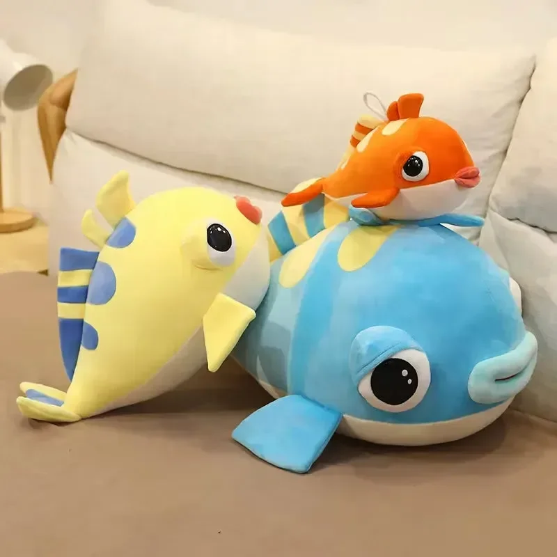 Squishy Fat Clownfish Plush Toy (45 cm) - Image 2
