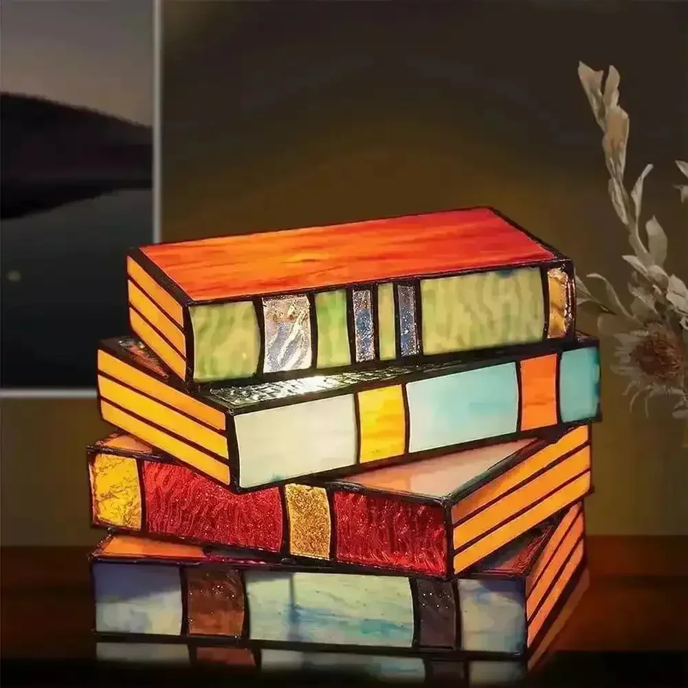 Stacked Books Decor Lamp - Image 6