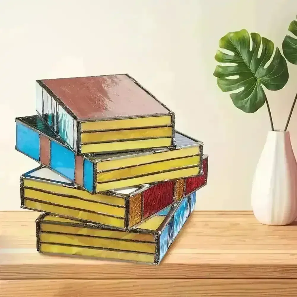 Stacked Books Decor Lamp - Image 8