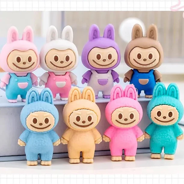Standing Labubu Premium Erasers (Set of 4) - Image 2