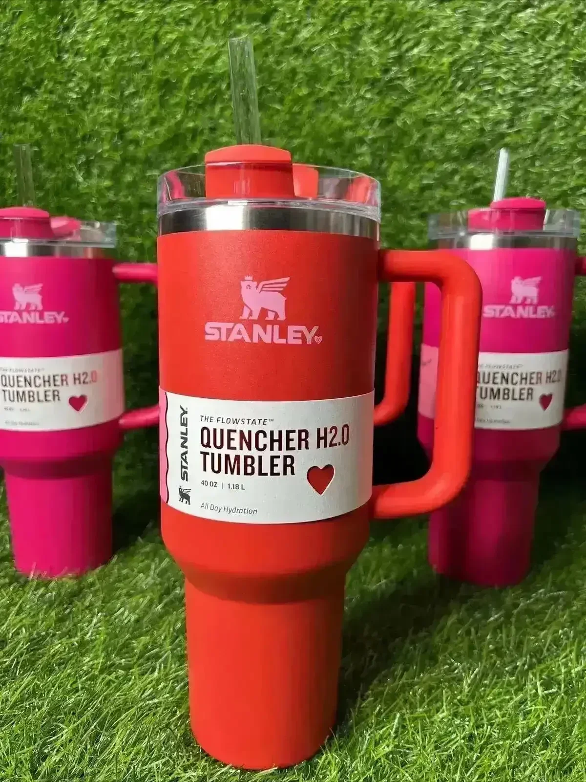Stanley Quencher H2.0 Valentine Edition Insulated Tumbler (40 oz) - Image 7