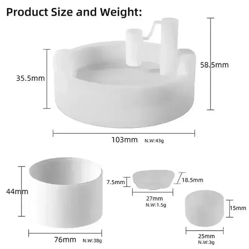 Silicone Spill-Proof Stoppers for Stanley Cup (Set of 3) - Image 10