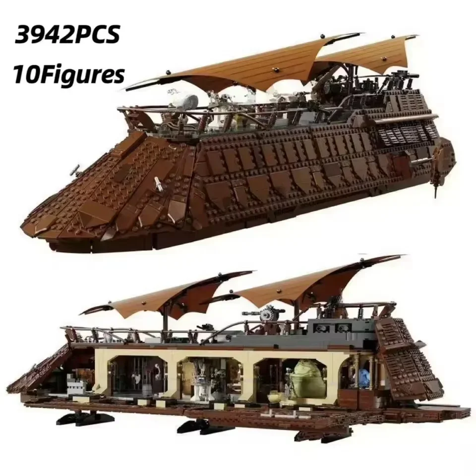 Star Wars Jabba's Sail Barge Building Blocks (3942 Pcs) - Image 2