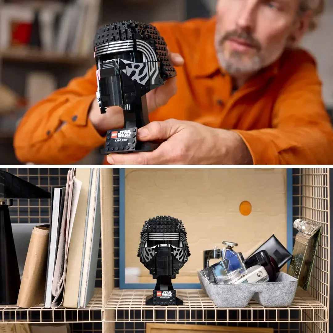 Star Wars Kylo Ren Helmet Blocks (529 Pcs) - Image 6