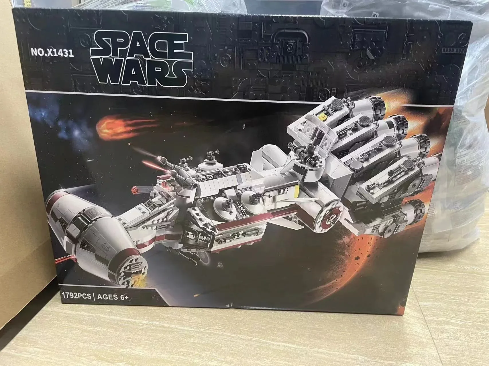 Star Wars Tantive Spaceship Building Blocks - Image 7