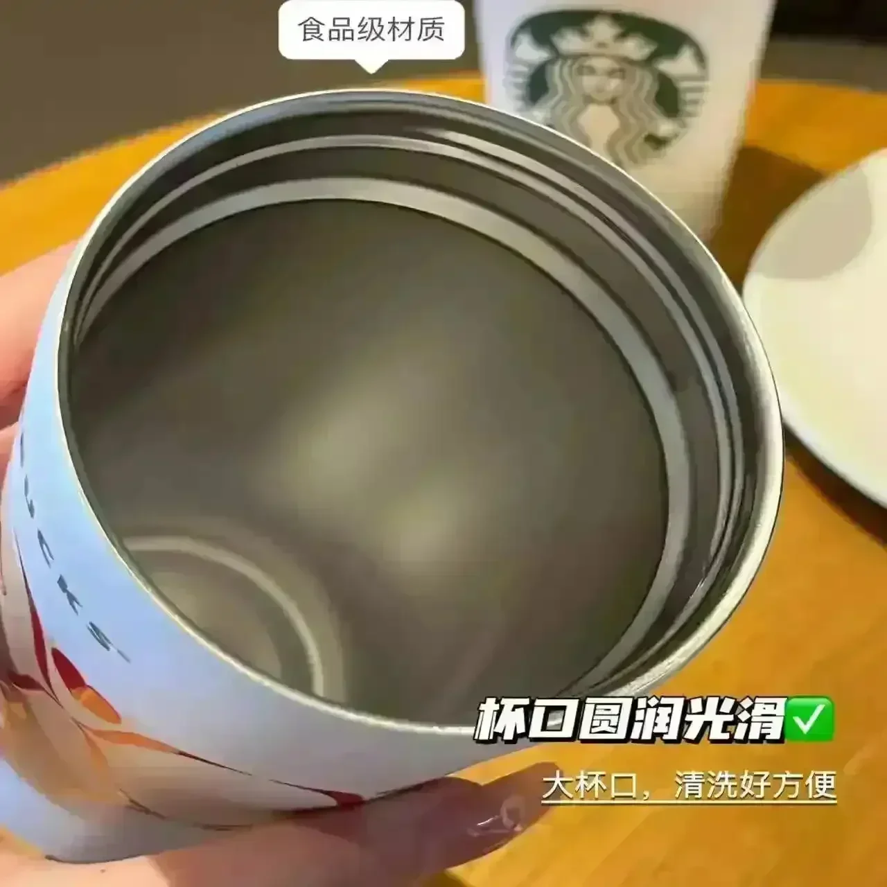 Starbucks Star Series Cat Straw Mug (550 ml) - Image 5