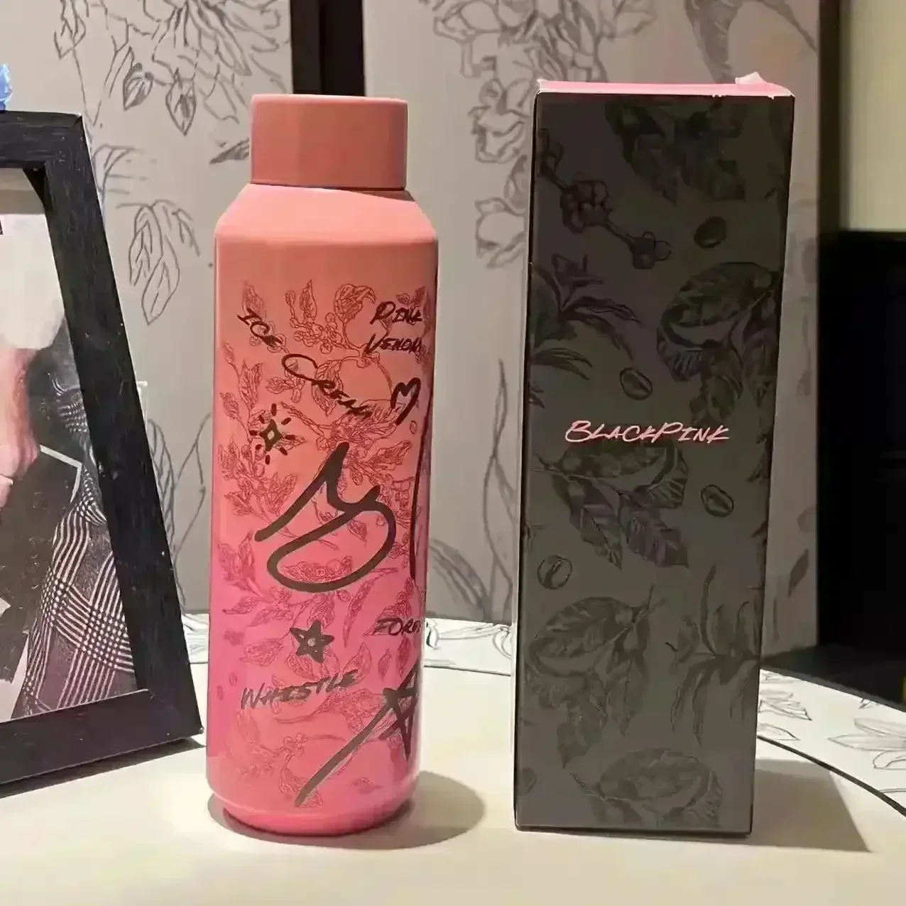 StarBX BlackPink Cherry Blossom Bottle (591 ml) - Image 2