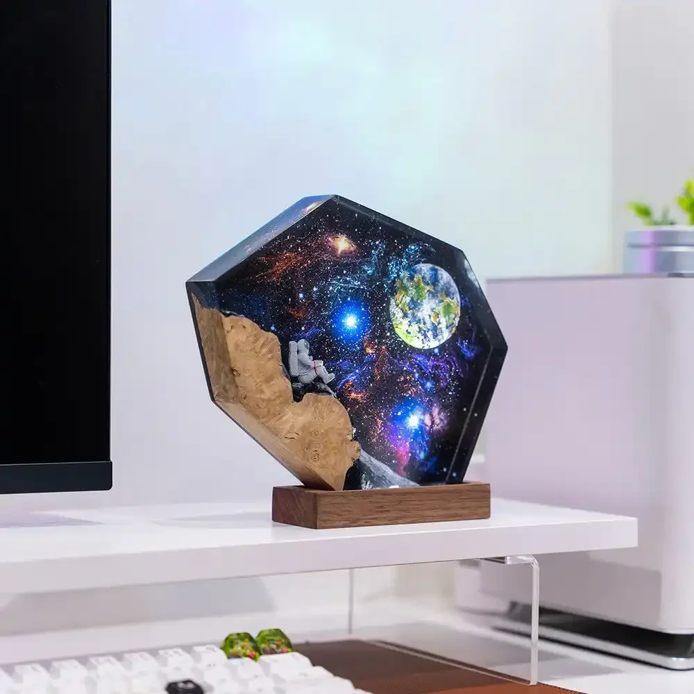 Stargazer's Dream Resin Night Light - Image 4