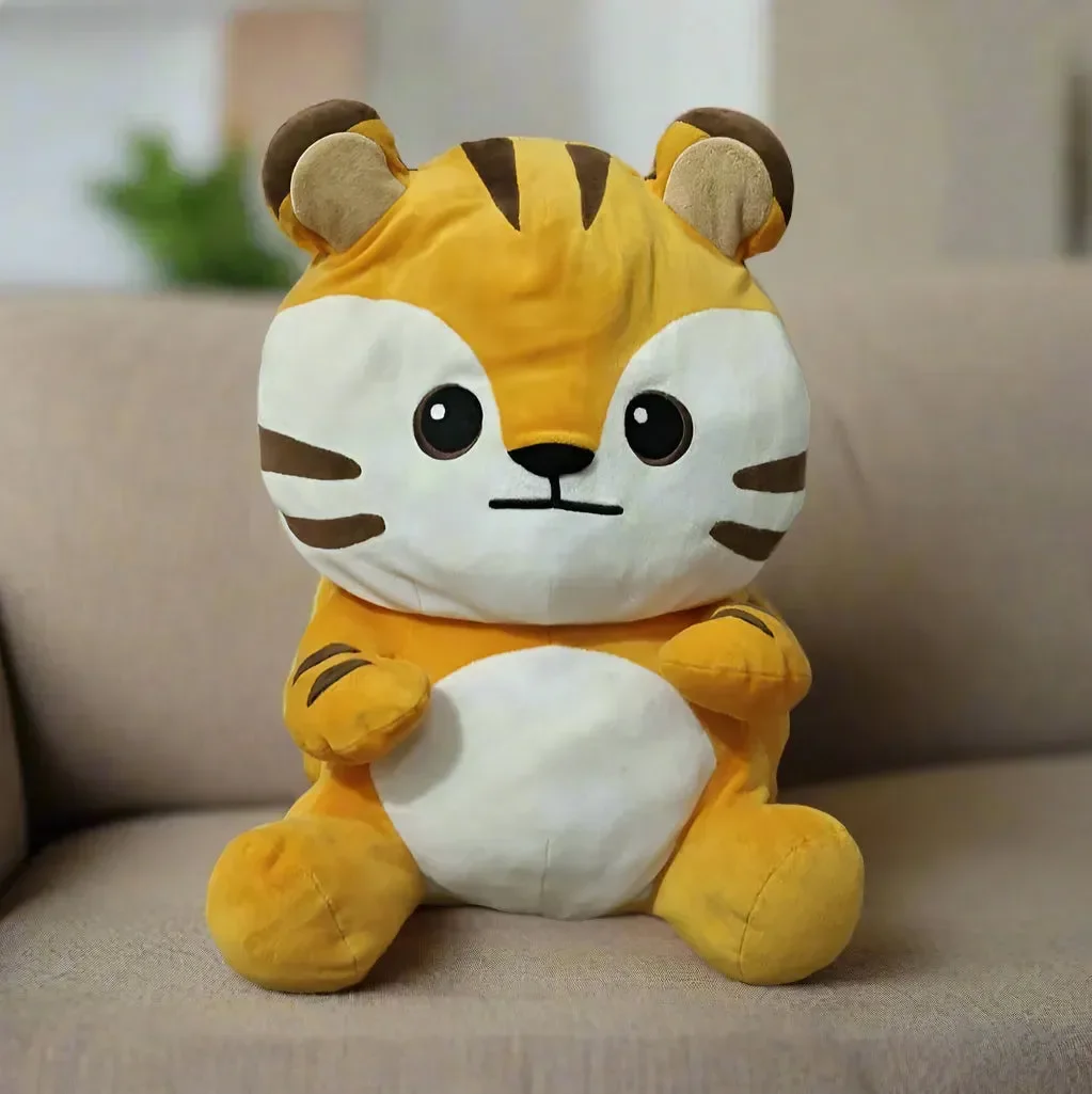Steely Stripes Tiger Plush (55 cm)