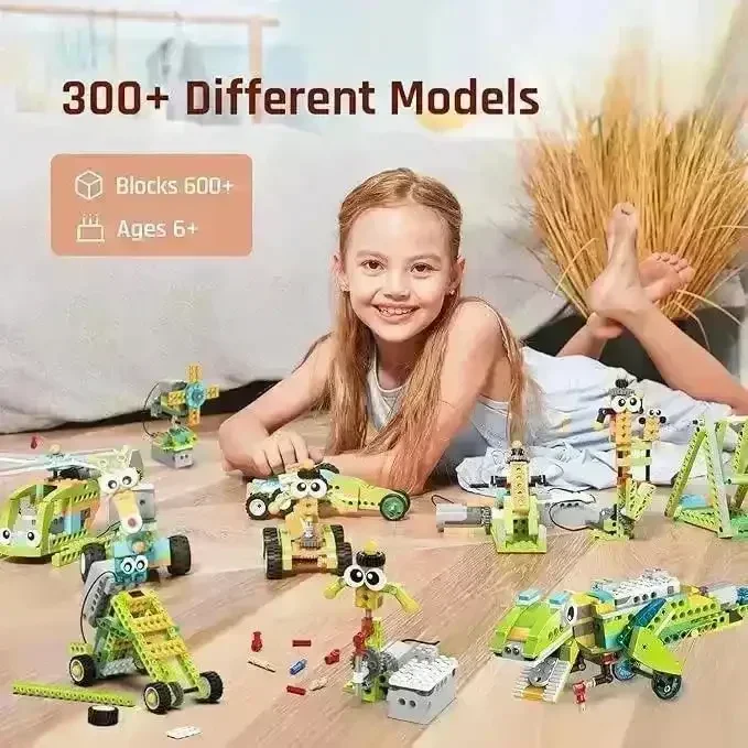 STEM Robot Master Kit (370 Blocks) - Image 11