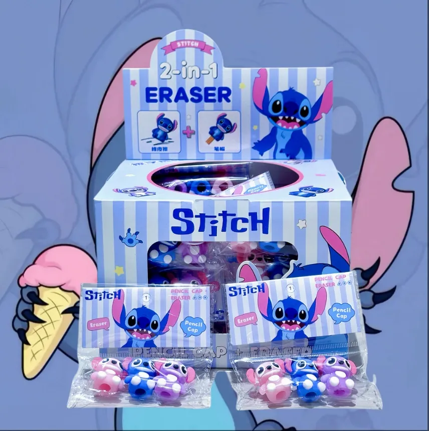 Stitch 2-in-1 Eraser & Pencil Protective Cap - Image 2