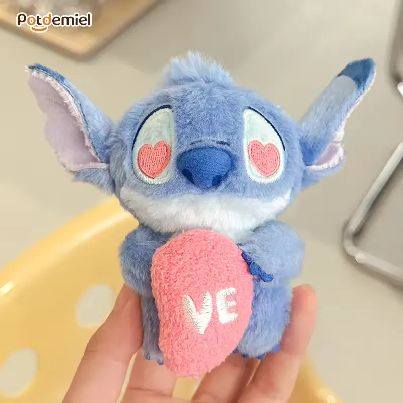 Stitch & Angel Ohana Heart Keychain - Image 3