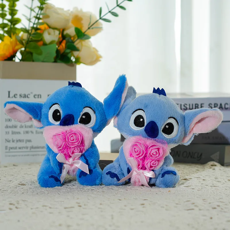 Stitch Bloom Ready Plush Keychain - Image 3