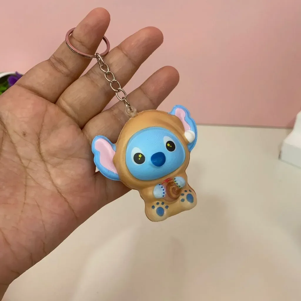 Stitch Eat Before Sleep Squishy Keychain - Image 10
