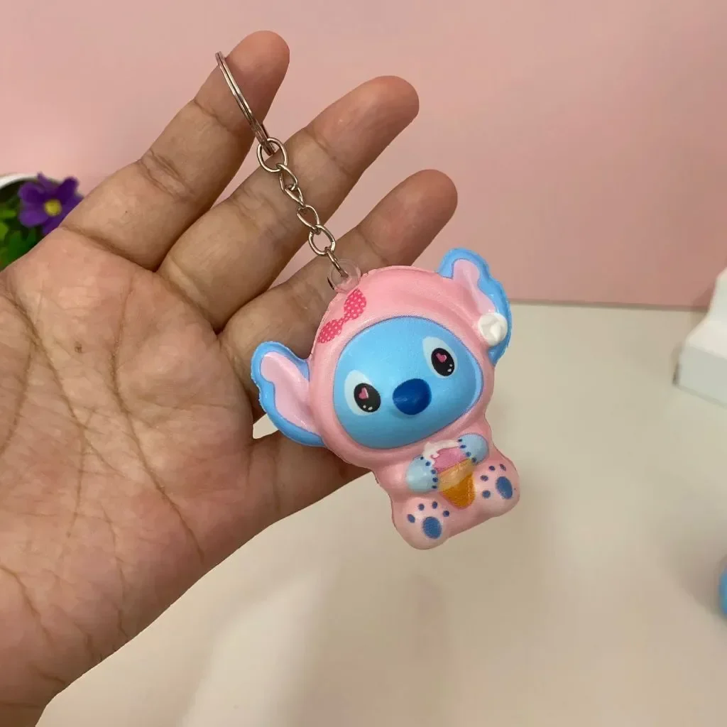 Stitch Eat Before Sleep Squishy Keychain - Image 12