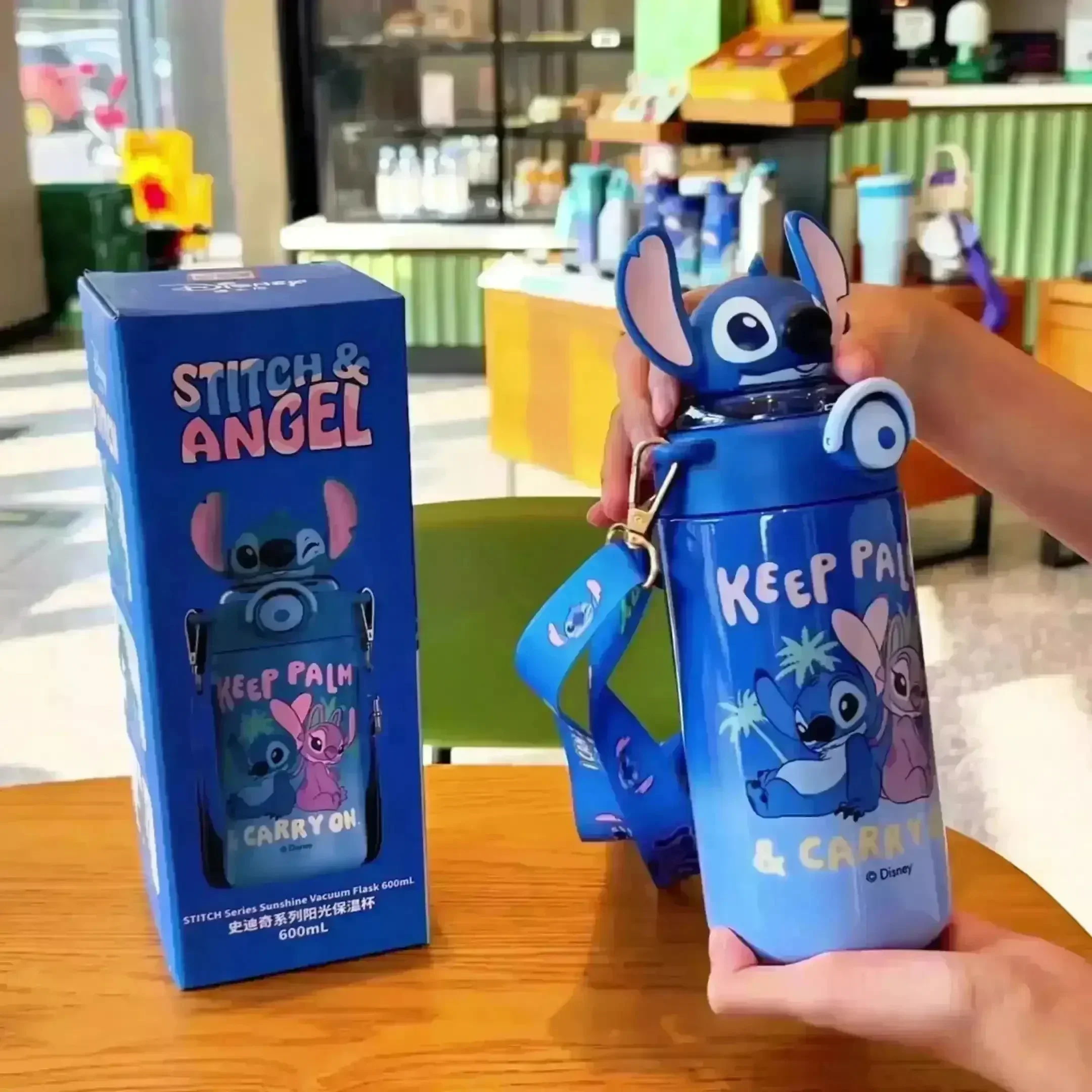 Stitch Keep Palm Fun Bottle (600 ml) - Image 4