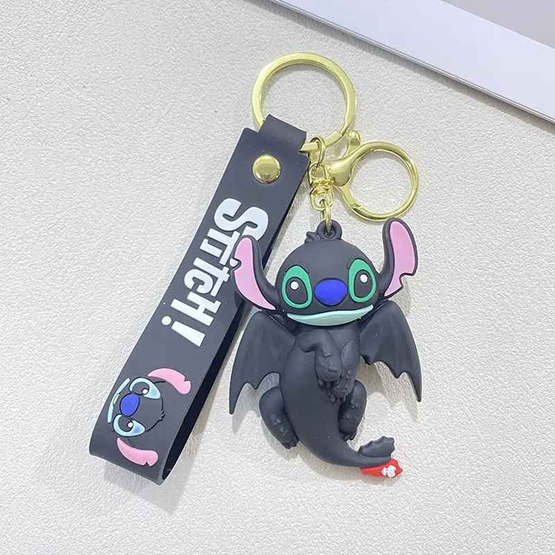 Stitch Toothless Cosplay 3D Keychain