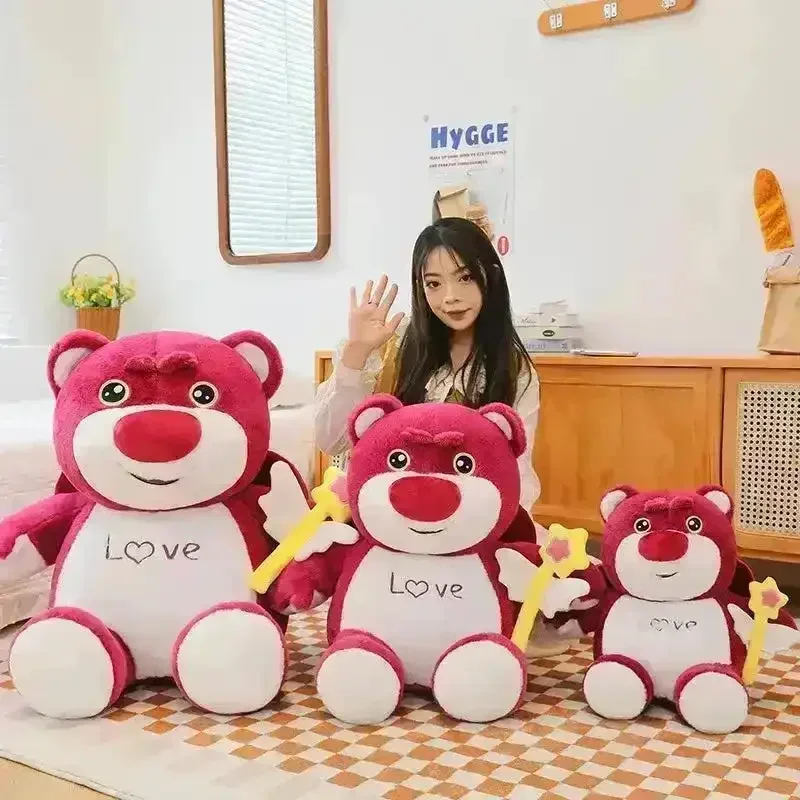 Strawberry Love Bear Plushie - Image 3