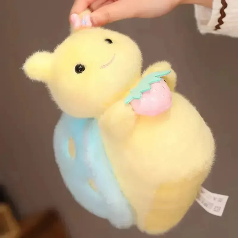 Strawberry Snail Plush Toy (30 cm) - Image 3