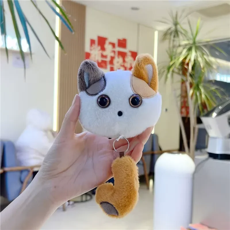 Stretchy Tail Cat Plush Keychain - Image 7