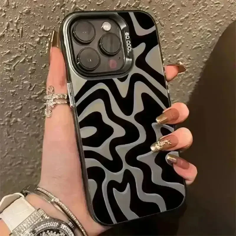 Striped Matte Texture Phone Case (For iPhones) - Image 10