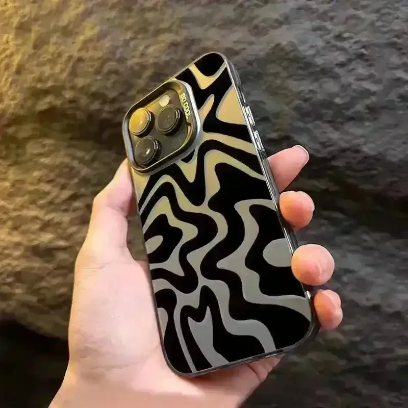 Striped Matte Texture Phone Case (For iPhones) - Image 4