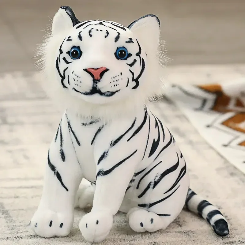 Stripy Snuggler Realistic Tiger Cub Plushie (20 cm) - Image 12