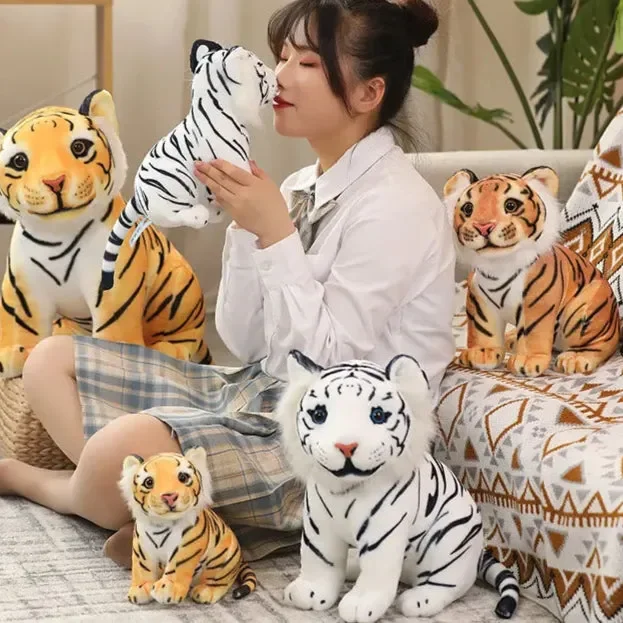 Stripy Snuggler Realistic Tiger Cub Plushie (20 cm) - Image 6