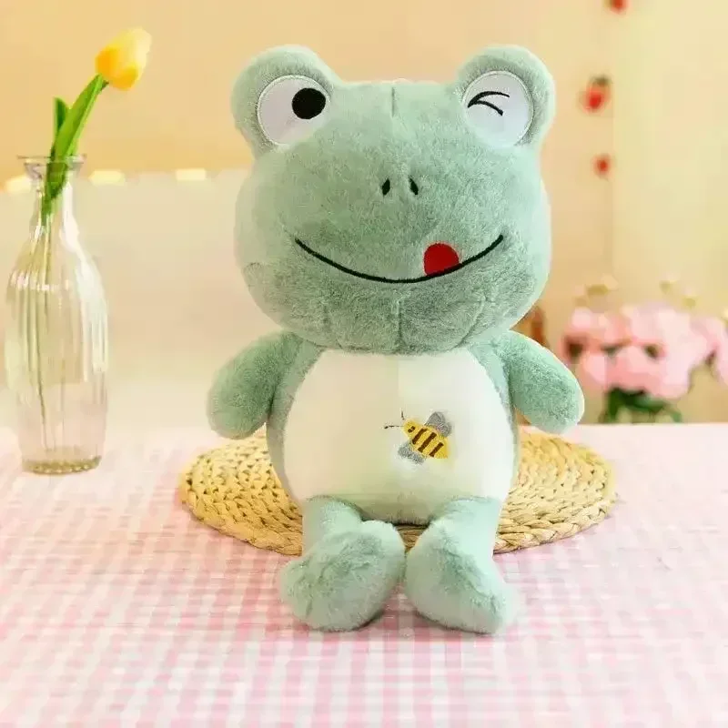 Stuffed Frog Winking Plush Toy (40 cm) - Image 3