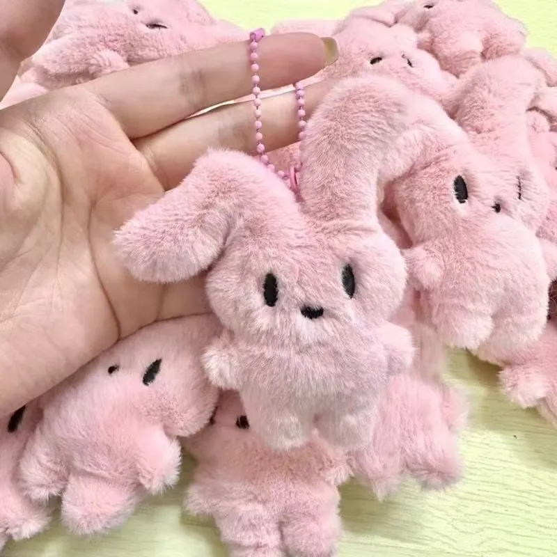 Sugar and Spice Bunny Plush Keychain - Image 3