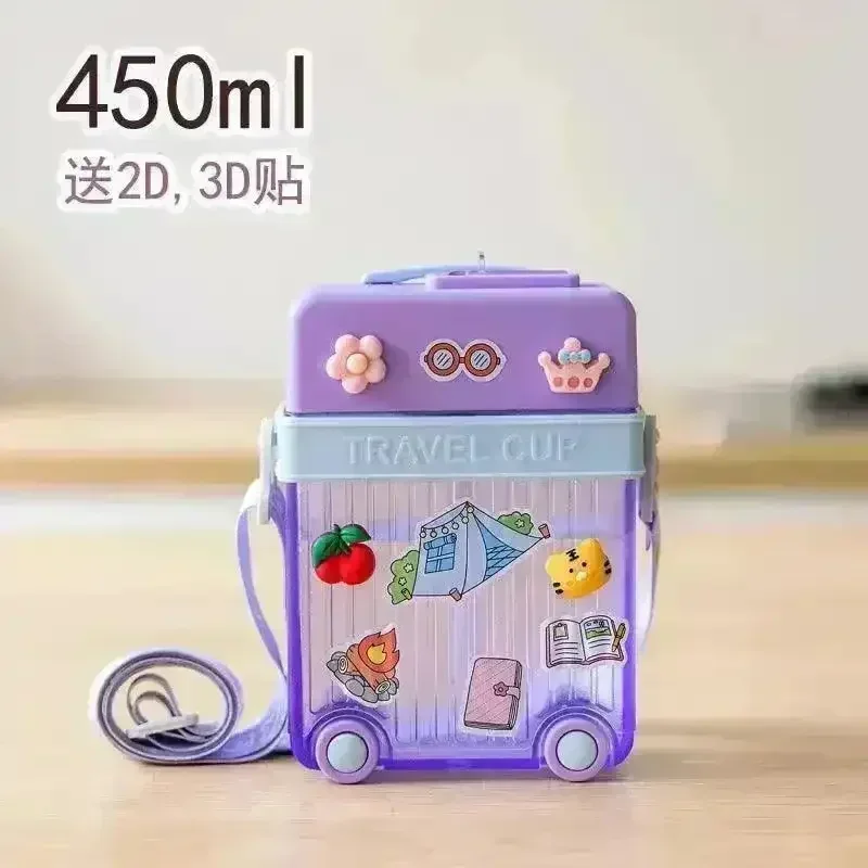 Suitcase Bottle For Kids (450 ml) - Image 9