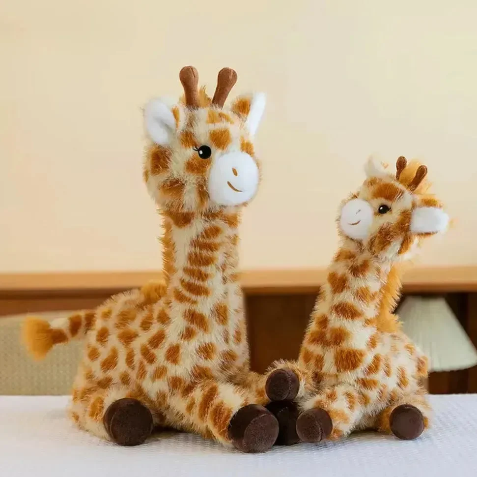 Sunny Smiles Giraffe Plush (35 cm)