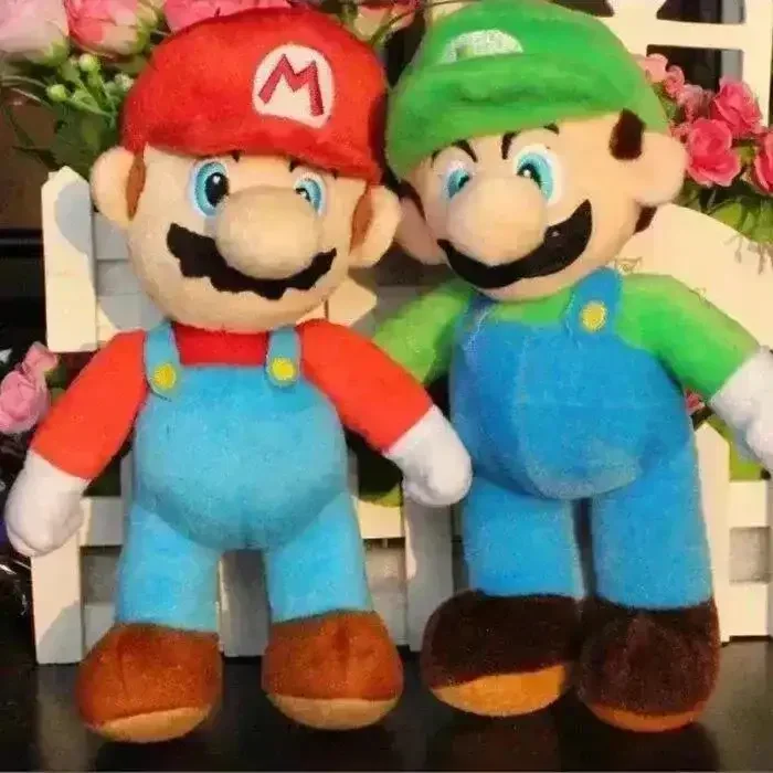 Super Mario Bros Mario and Luigi Stuffed Toy - Image 3