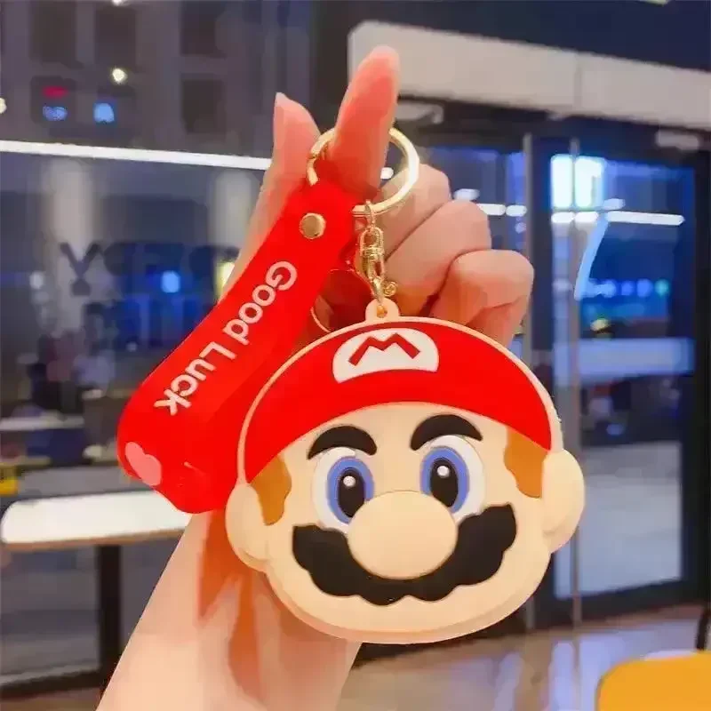 Super Mario Silicon Coin Pouch Keychain - Image 2