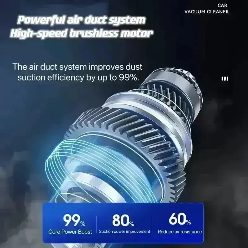 Super Suction Cordless Handheld Vacuum - Image 4