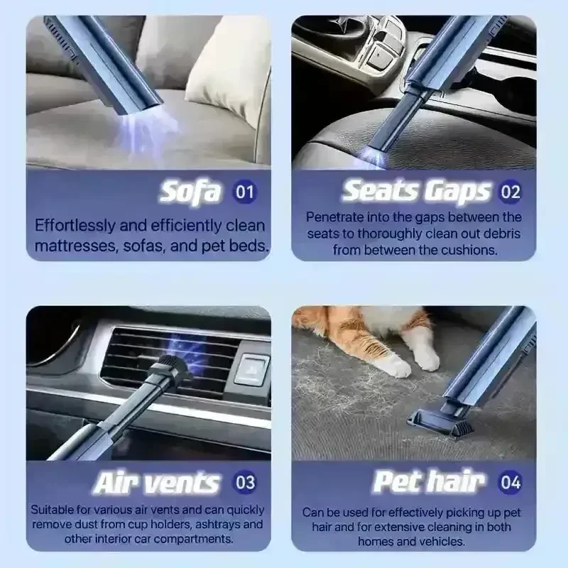 Super Suction Cordless Handheld Vacuum - Image 7