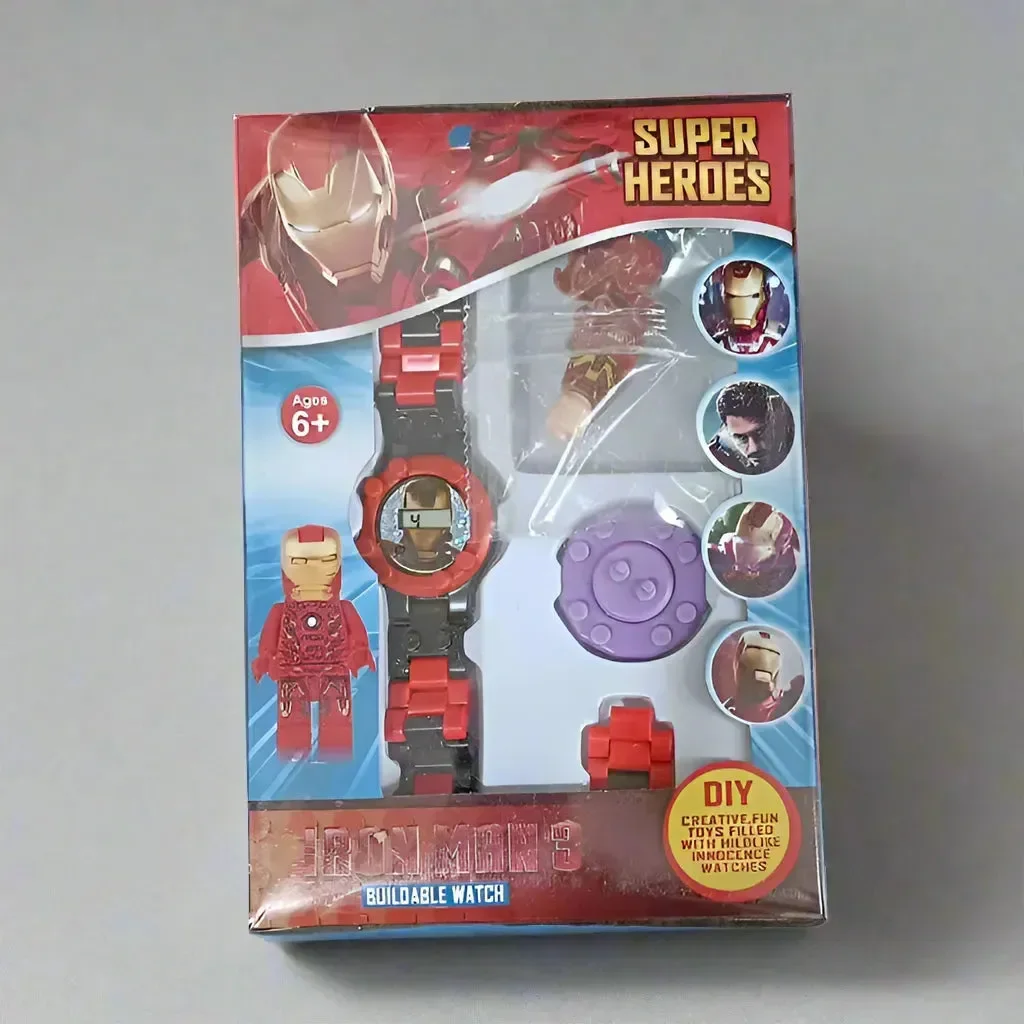Superhero Time Building Block Watch - Image 3