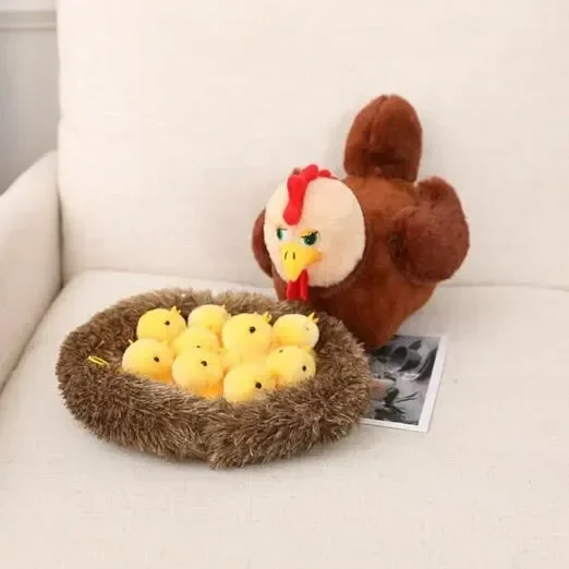 Swan and Chicken Family Plushies - Image 6