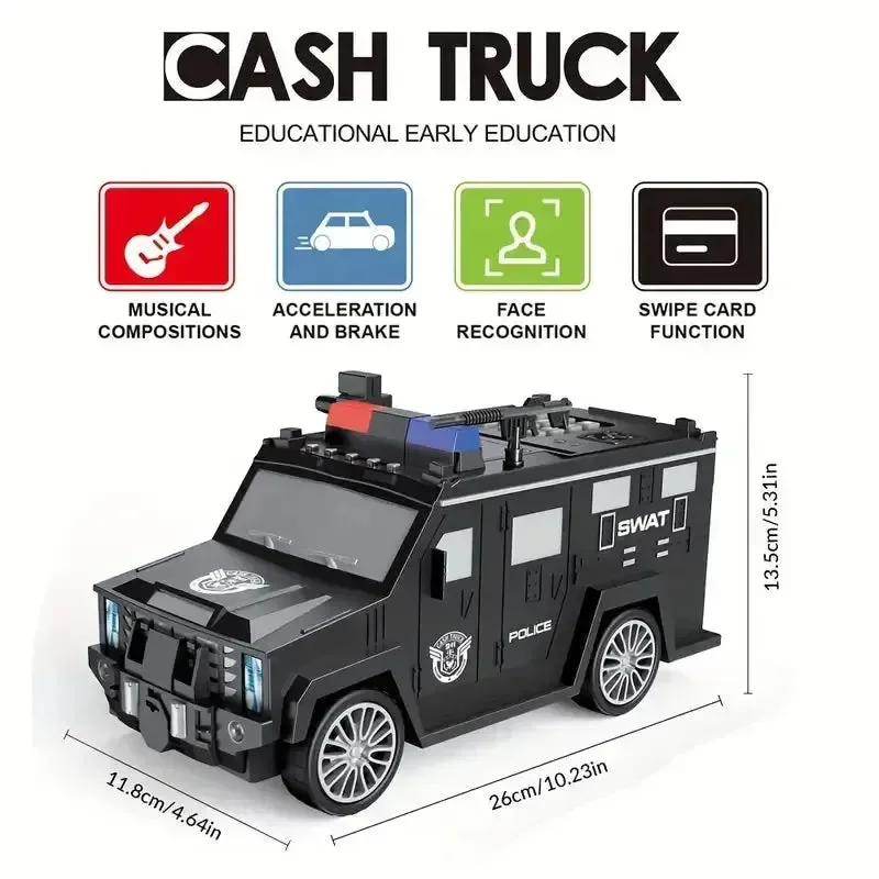 SWAT Cash Truck Piggy Bank - Image 9