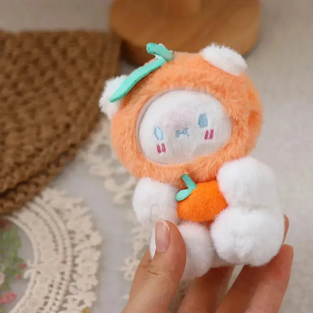 Sweet Blush Bear Plush Keychain - Image 5