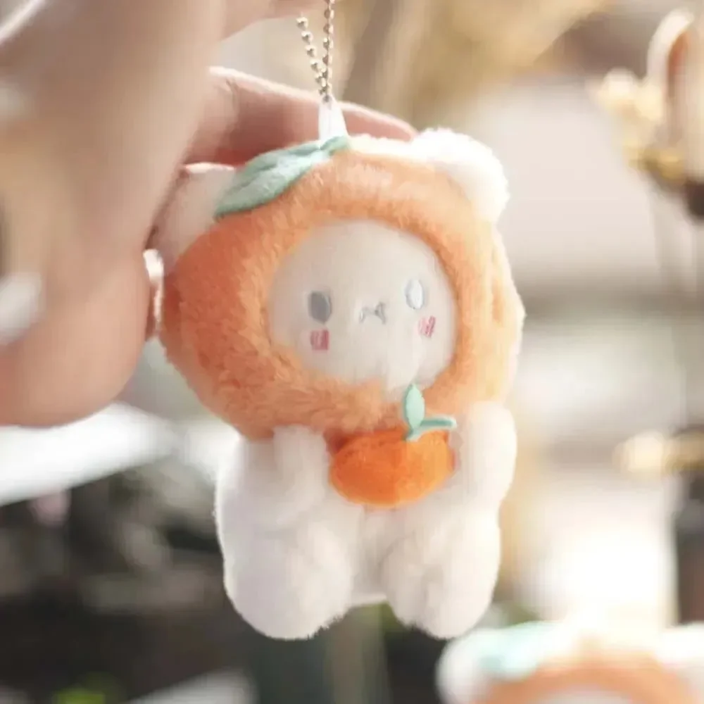 Sweet Blush Bear Plush Keychain - Image 6