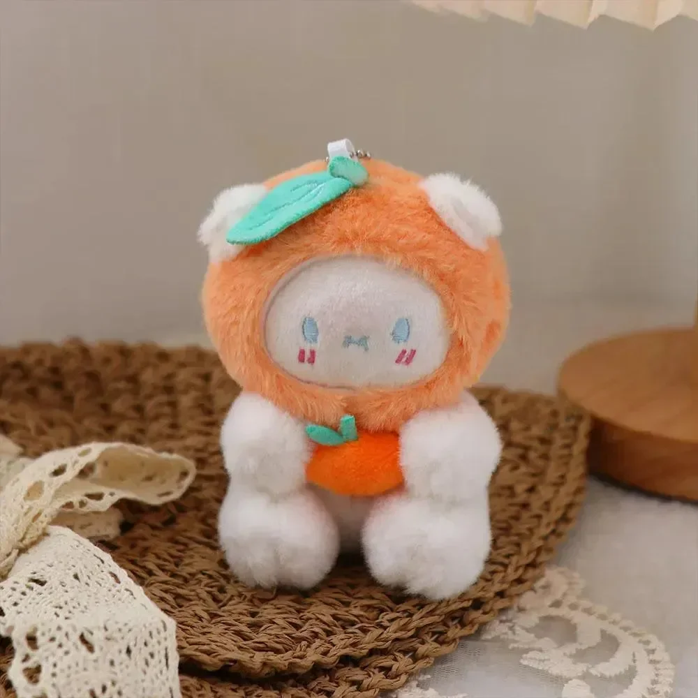 Sweet Blush Bear Plush Keychain - Image 8