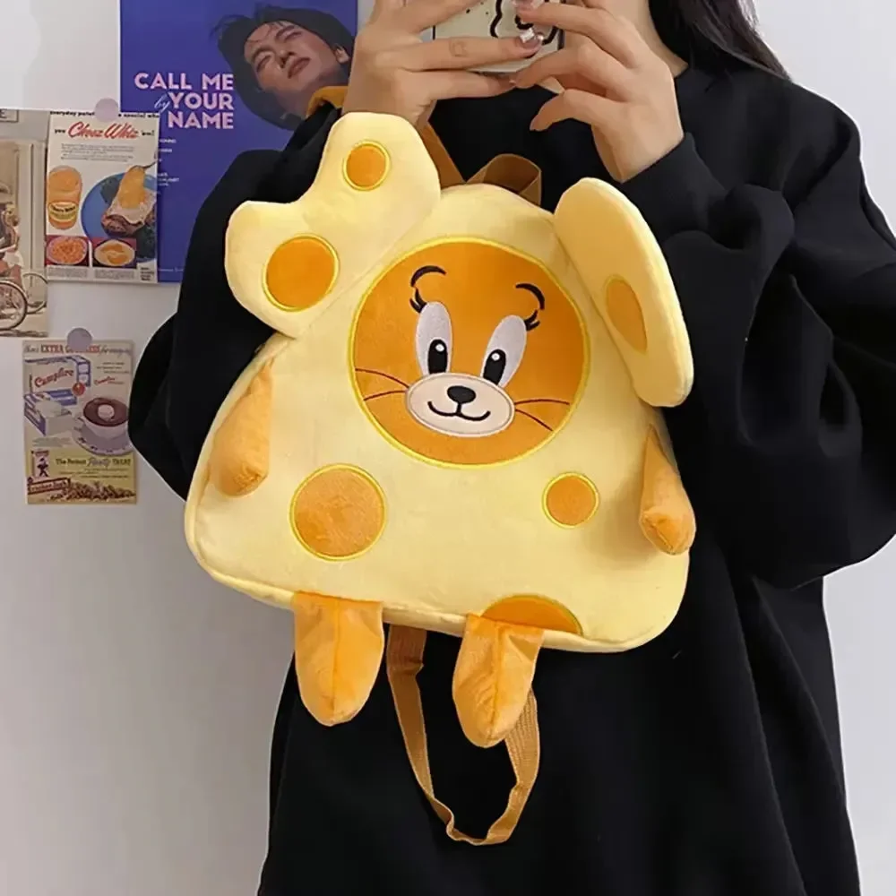 Tom & Jerry Cheese Shaped Backpack (35 cm) - Image 5