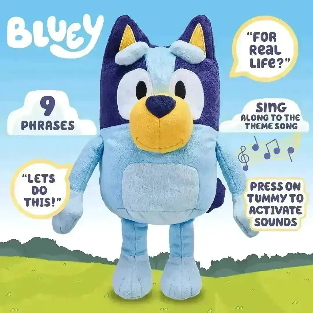 Talking Bluey & Bingo Plush Doll
