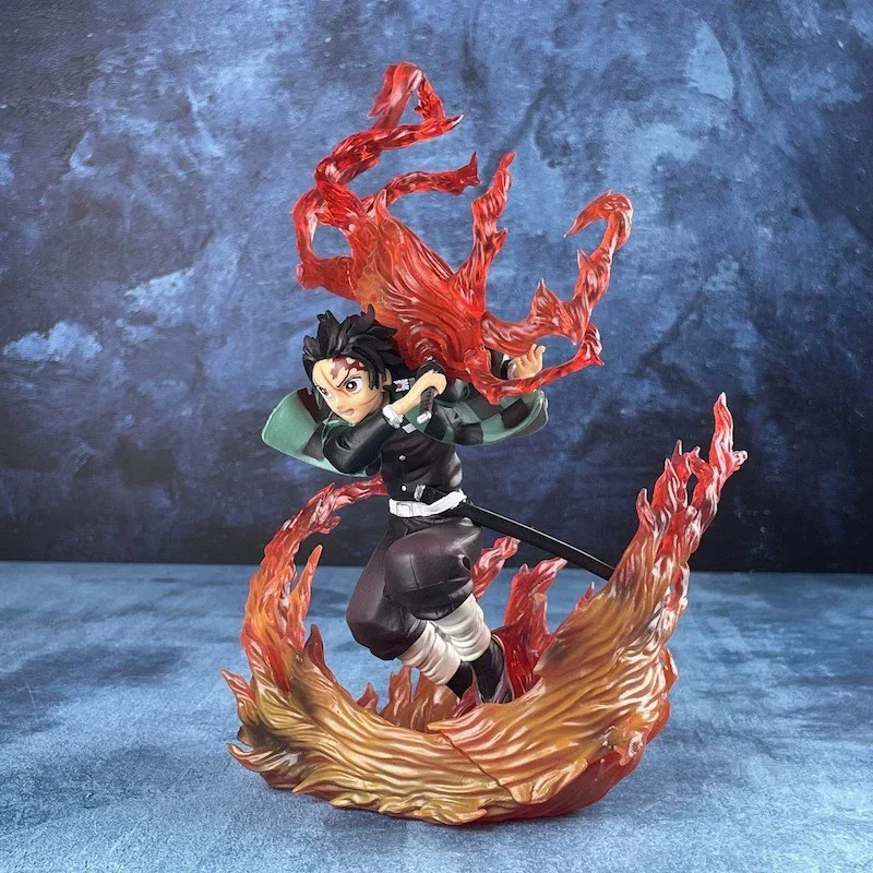 Tanjiro Fire Dance Figure (21 cm) - Image 3