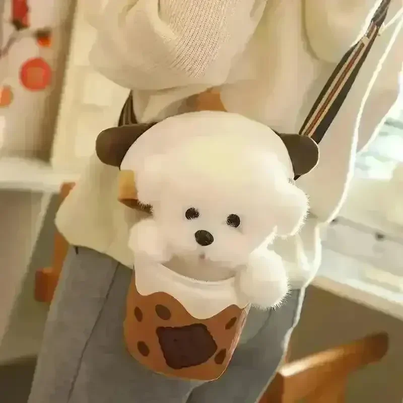 Tea Cup Dog Bag Plushie - Image 3