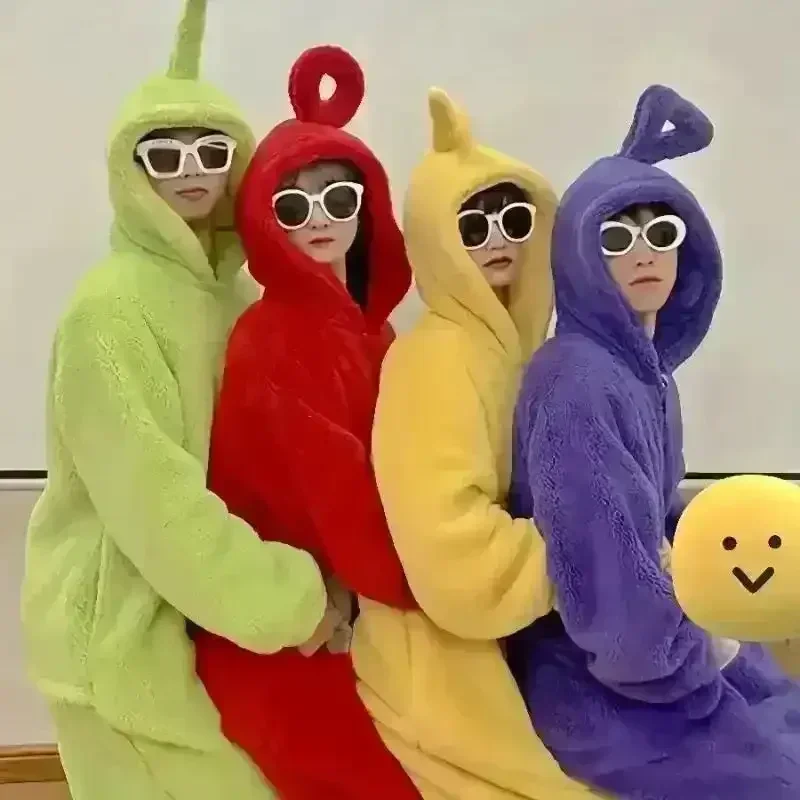 Teletubbies Adult Onesie Pajama Suit - Image 3