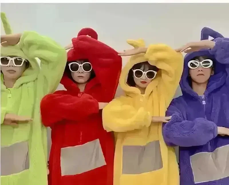 Teletubbies Adult Onesie Pajama Suit - Image 7